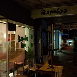 Bamboo Box - Restaurant exterior at night