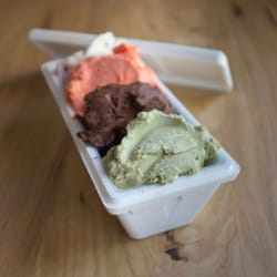 Dolce House - Takeaway tubs of gelato.