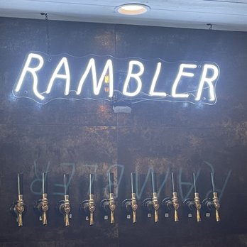 Rambler Taproom - a row of beer taps - Breweries Near Me - Farmington, New Mexico Rambler Taproom - a row of beer taps - Breweries Near Me - Farmington, New Mexico