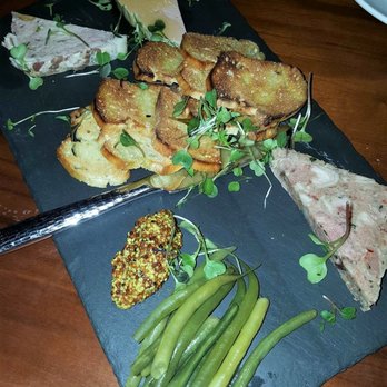 The Hive - Butcher plate with chicken liver mousse and pate - Southern Near Me - Bentonville, Arkansas
