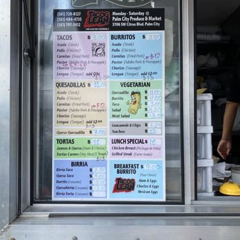 Tacos Leah - a menu for a mexican restaurant - Tacos Near Me - Palm City, Florida Tacos Leah - a menu for a mexican restaurant - Tacos Near Me - Palm City, Florida