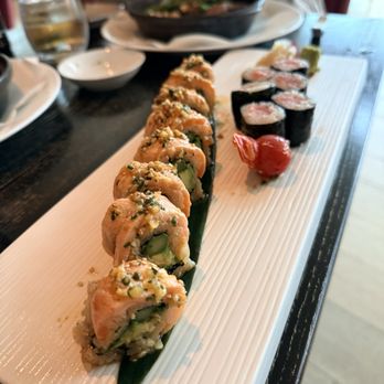 Nobu - New style salmon and Toro rolls - Sushi Bars Near Me - Atlantic City, New Jersey Nobu - New style salmon and Toro rolls - Sushi Bars Near Me - Atlantic City, New Jersey
