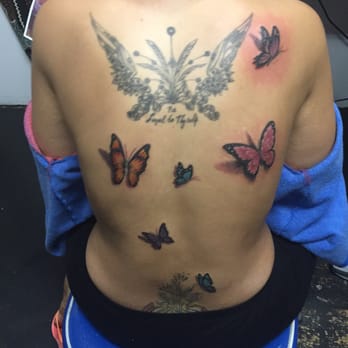 Unicorn Ink - My GF back after.  Thank you ERIC!! - Piercing Near Me - Lincoln, Rhode Island
