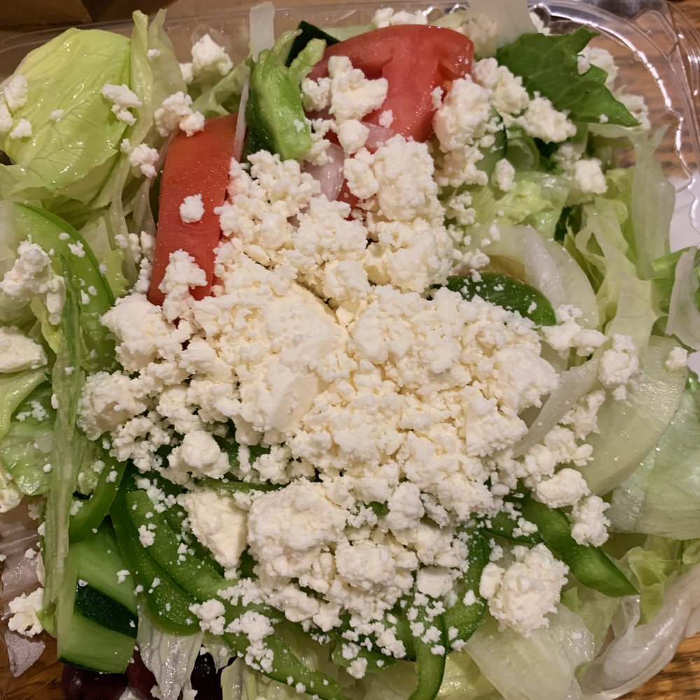 GH Pizza - Greek salad - Pizza Near Me - Lincoln, New Hampshire