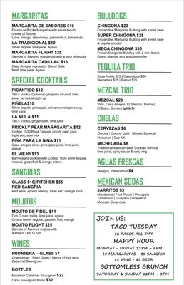 Menu photo 8 Jalapeños Mexican Grill Wayne, NJ