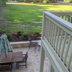 Magnolia Court - From the upstairs apartment.