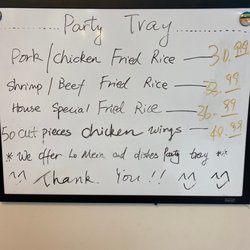 Red Apple - Party menu