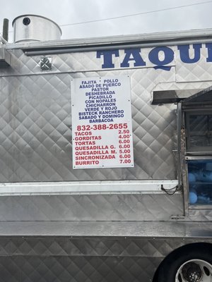 Menu photo 1 Taqueria Elena Houston, TX Menu photo 1 Taqueria Elena Houston, TX