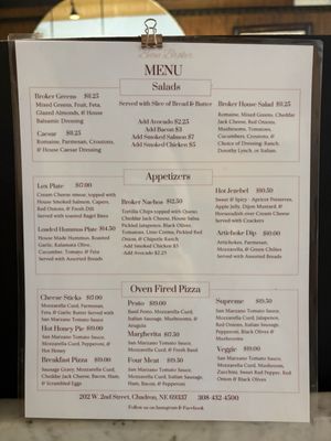 Menu photo 2 Bean Broker Coffee House and Pub Chadron, NE Menu photo 2 Bean Broker Coffee House and Pub Chadron, NE