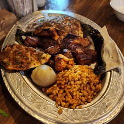 Pasa Bey Kebapcisi - Mixed Kebab plate. I don't know how I could eat anymore, but I will try...