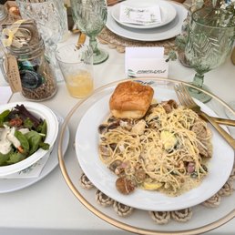Customized plate from pasta bar. Delicious!!! Customized plate from pasta bar. Delicious!!!