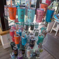 The Freckled Bee - Cups, cups, and more cups, we do customs as well