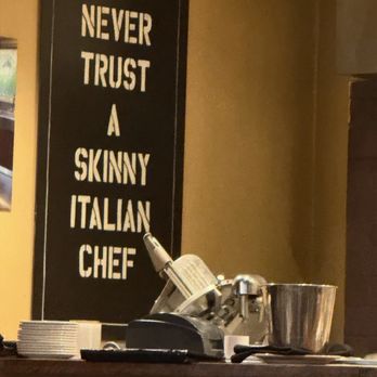 Rustico Restaurant - The cute sign in Rustico kitchen. - Italian Near Me - Westlake Village, California Rustico Restaurant - The cute sign in Rustico kitchen. - Italian Near Me - Westlake Village, California