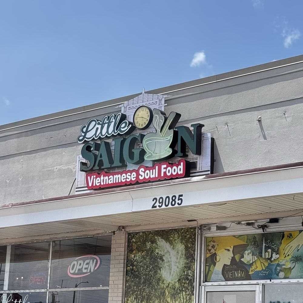 Little Saigon - Outside / Sign - Vietnamese Near Me - Madison Heights, Michigan