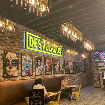 Desvelados - Inside seating with social distancing - Mexican Near Me - Glendale, California
