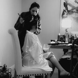 Cole Saad Makeup Artist - Last details.