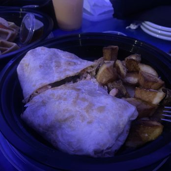 Lucas Breakfast and Bistro - Grilled chicken wrap with yummy roasted potatoes and aioli spicy sauce. - Breakfast & Brunch Near Me - Napa, California Lucas Breakfast and Bistro - Grilled chicken wrap with yummy roasted potatoes and aioli spicy sauce. - Breakfast & Brunch Near Me - Napa, California