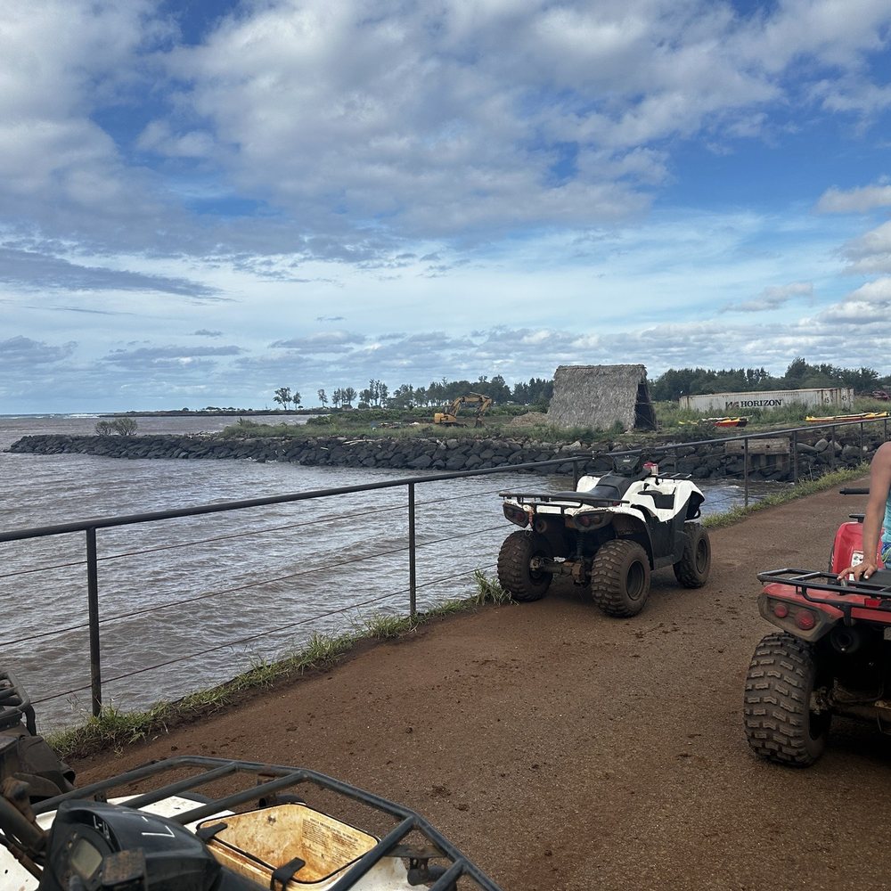 North Shore Stables - Where the fresh water and ocean meet - ATV Rentals/Tours Near Me - Waialua, Hawaii North Shore Stables - Where the fresh water and ocean meet - ATV Rentals/Tours Near Me - Waialua, Hawaii