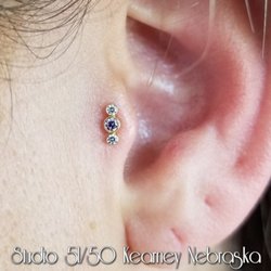 Studio 51/50 - Fresh tragus for a super rad new client.