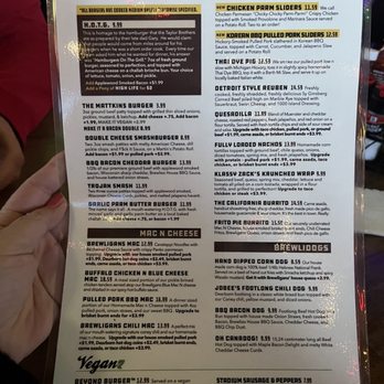 Brewligans Public House - Menu - Sports Bars Near Me - Trenton, Michigan