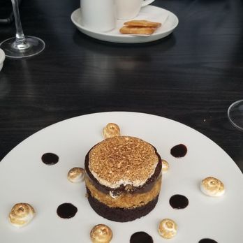 Terra - Danbury - Dessert! Smores cake! Marshamllows are freshly made in the kitchen and they do not disappoint! Great combination! - Italian Near Me - Danbury, Connecticut