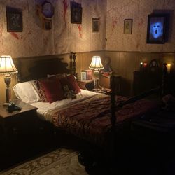 The haunted hotel room