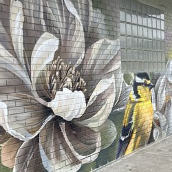 Dixie Diner - Mural outside