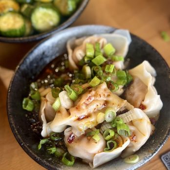 formoosa - Chili Wontons and Pickled Cucumbers - Taiwanese Near Me - San Diego, California