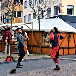 Mittelalterlicher Weihnachtsmarkt - Entertainers