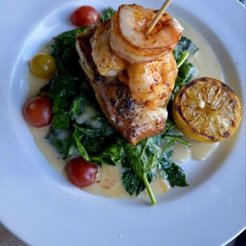 Victory Meat and Seafood - Sea Bass with Shrimp ... - Seafood Near Me - Elmhurst, Illinois Victory Meat and Seafood - Sea Bass with Shrimp ... - Seafood Near Me - Elmhurst, Illinois