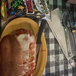 Chicken parm sub Chicken parm sub