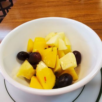 Main Street Jasmine Thai - Fruit salad $7.50, excellent mango, grapes, apple and pineapple - Thai Near Me - Cedar Springs, Michigan Main Street Jasmine Thai - Fruit salad $7.50, excellent mango, grapes, apple and pineapple - Thai Near Me - Cedar Springs, Michigan