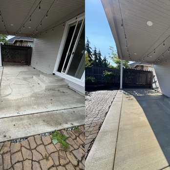 Cascade Exterior Services - Patio cleanup - Pressure Washers Near Me