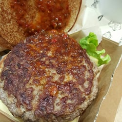 McDonald's - Inside the new 'signature' burger ...this is the spicy version.