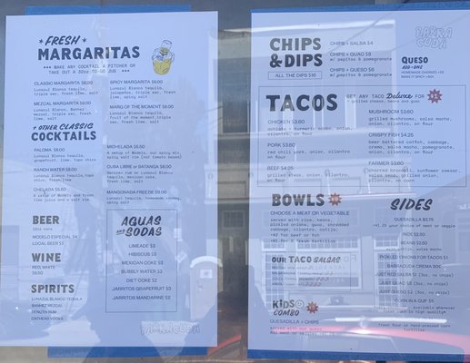 Menu photo 2 Barracuda Taco Stand New Orleans, LA