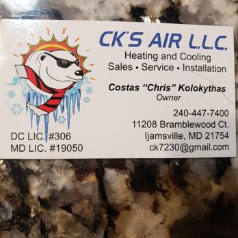 CKs'Air - Heating & Air Conditioning/HVAC Near Me - Ijamsville, Maryland CKs'Air - Heating & Air Conditioning/HVAC Near Me - Ijamsville, Maryland