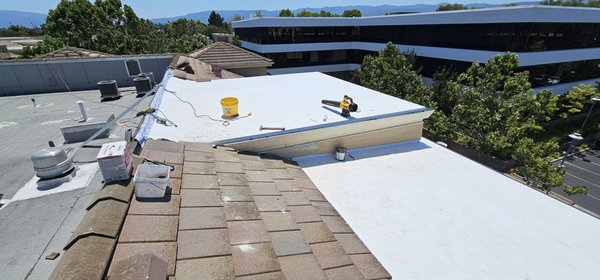 J&V Roofing Service Logo