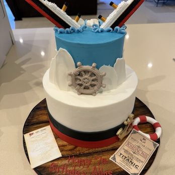 Cake Designs - Over the top custom Titanic cake. Everyone was blown away by it. - Bakeries Near Me - Las Vegas, Nevada