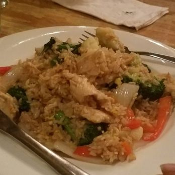 Born Thai - Basil fried rice with chicken...friend said it was yummy - Thai Near Me - Brooklyn, New York Born Thai - Basil fried rice with chicken...friend said it was yummy - Thai Near Me - Brooklyn, New York