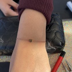 Fancy Feet - Custom Rose Gold Permanent Bracelet