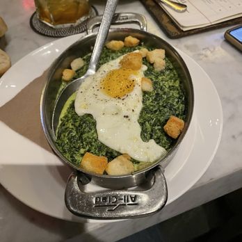 The Bancroft - Creamed Spinach - New American Near Me - Burlington, Massachusetts