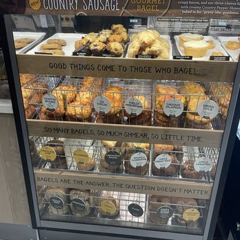 Einstein Bros. Bagels - Bakery case full of goodies! - Coffee & Tea Near Me - Plant City, Florida Einstein Bros. Bagels - Bakery case full of goodies! - Coffee & Tea Near Me - Plant City, Florida