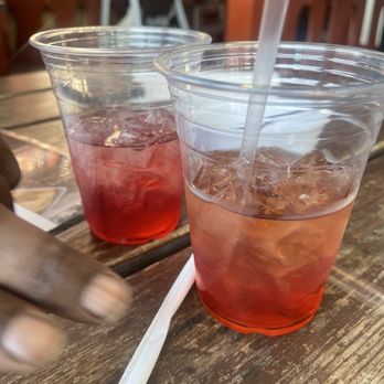 Cafe International - Double Peach Crown Royal with Cranberry Juice - American Near Me - Helen, Georgia