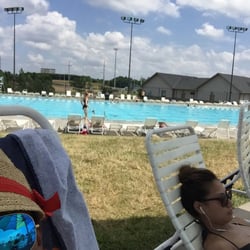 The Springs Aquatic Center - So calm today and I like it this way . When it's too crowded you can't barely swim. Fun fun today !!