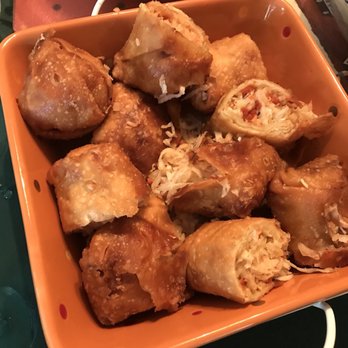 Jac Mao - 5 egg rolls split in half $1.75 each they were in a steamer bag and arrived very soggy. - Chinese Near Me - Staten Island, New York Jac Mao - 5 egg rolls split in half $1.75 each they were in a steamer bag and arrived very soggy. - Chinese Near Me - Staten Island, New York