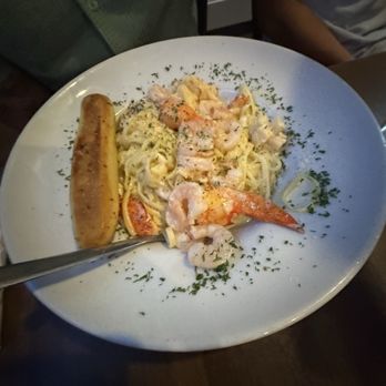 Bay Haven Lobster Pound - One of their pasta dinners.! - Seafood Near Me - Cornish, Maine Bay Haven Lobster Pound - One of their pasta dinners.! - Seafood Near Me - Cornish, Maine