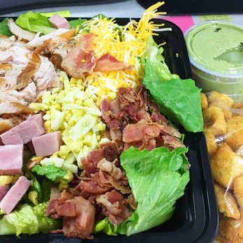 Lettuce Eat - Chef's Salad w Creamy Cilantro - meat overload. Loved the dressing as an alternative to ranch. - Food Delivery Services Near Me - Bakersfield, California Lettuce Eat - Chef's Salad w Creamy Cilantro - meat overload. Loved the dressing as an alternative to ranch. - Food Delivery Services Near Me - Bakersfield, California