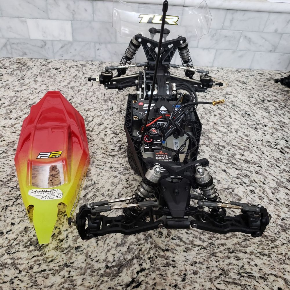 Hobby Action Raceway - my TLR22 4.0 with all top gear from Hobby Action raceway shop - Hobby Shops Near Me - Chandler, Arizona