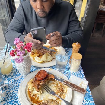 Gersi - Mid meal taking a Instagram break - Italian Near Me - Brooklyn, New York