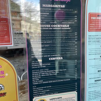 Situ Tacos - Drinks menu - Tacos Near Me - Seattle, Washington